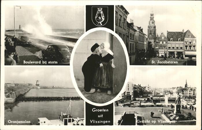 Vlissingen St.Jacobstoren u.Oranjemolen