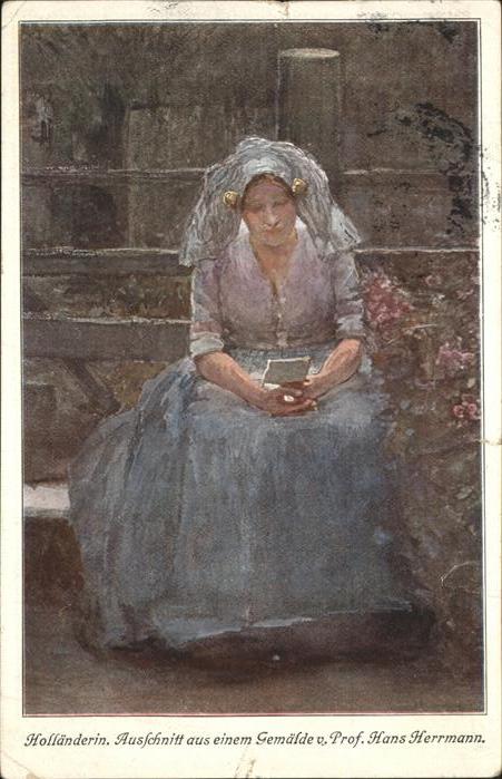 Niederlande Hollaenderin
