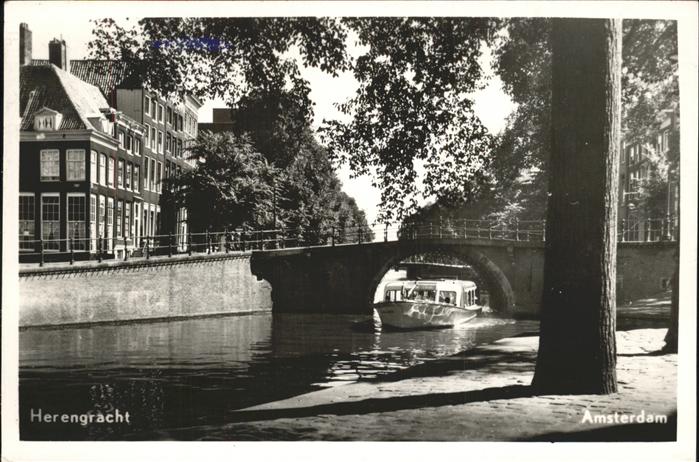 Amsterdam Niederlande Herengracht