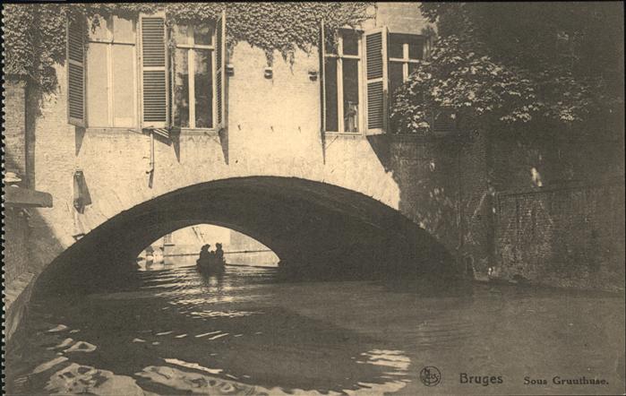 Bruges BRUGGE Belgie Sous Gruuthuse