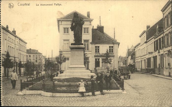 Courtrai KORTRIJK Flandre Belgie Le monument Palfyn