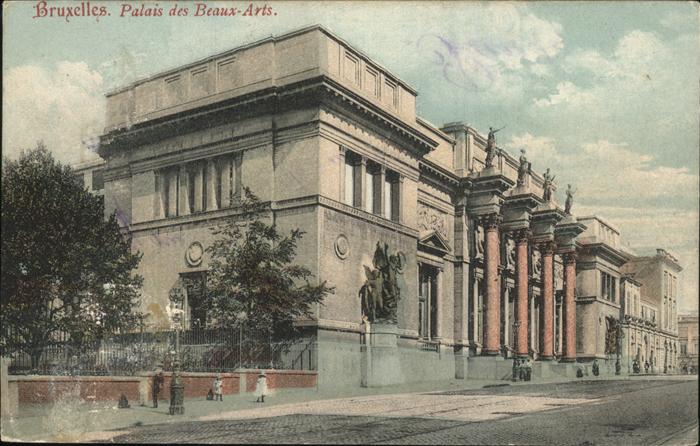 Bruxelles Bruessel Palais des Beaux-Arts
