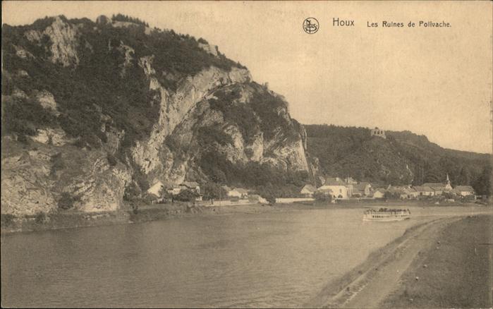 Houx Namur Les Ruines de Pollvache