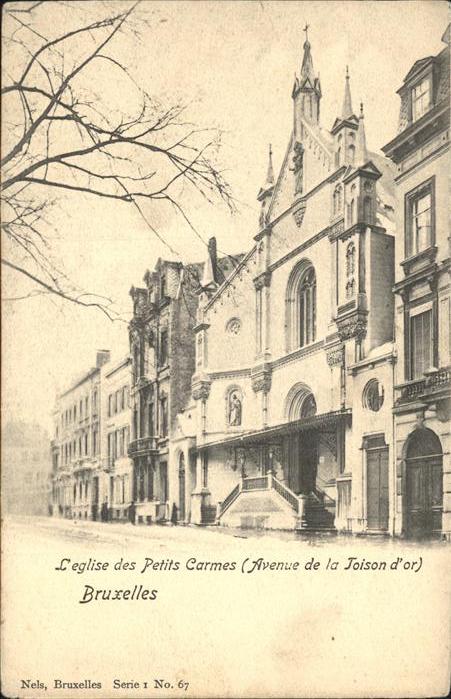 Bruessel Bruxelles L Eglise des Petits Carmes