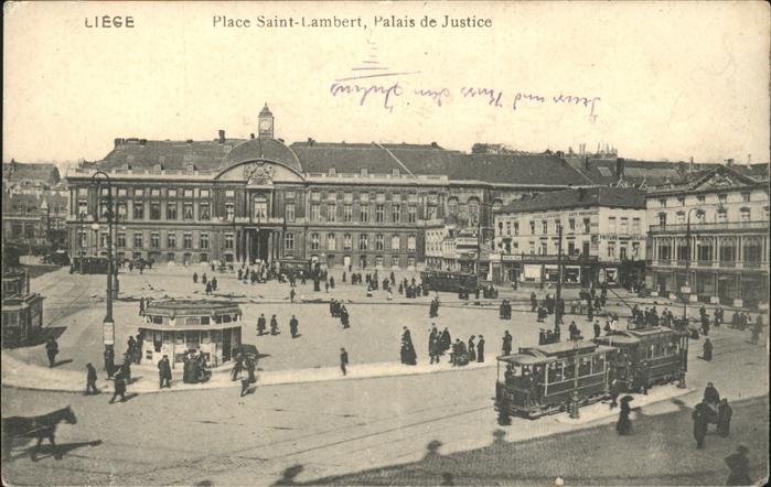 Liege Luettich Place Saint-Lambert Palais de Justice