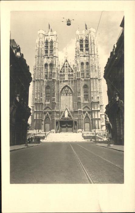 Bruessel Bruxelles Saintre Gudule