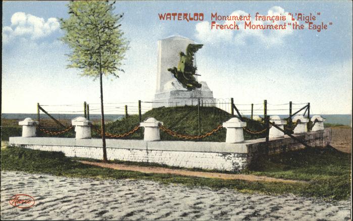 Waterloos Monument francais L Aigle