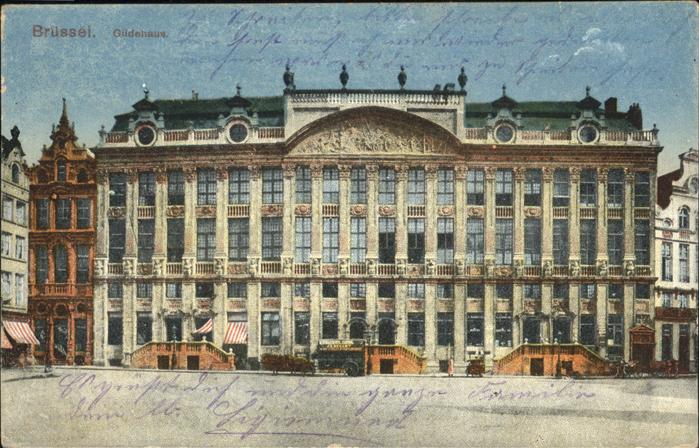 Bruessel Bruxelles Gildehaus