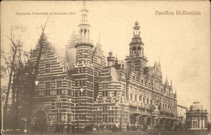 Bruessel Bruxelles Pavillon Hollandais