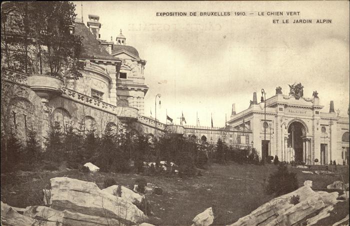 Bruessel Bruxelles Et le Jardin Alpin