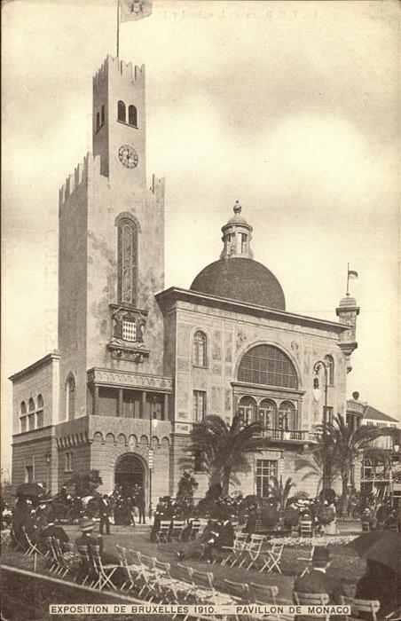 Bruessel Bruxelles Pavillon de Monaco