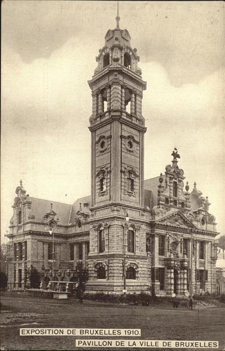 Bruessel Bruxelles Pavillon de la Ville de Bruxelles