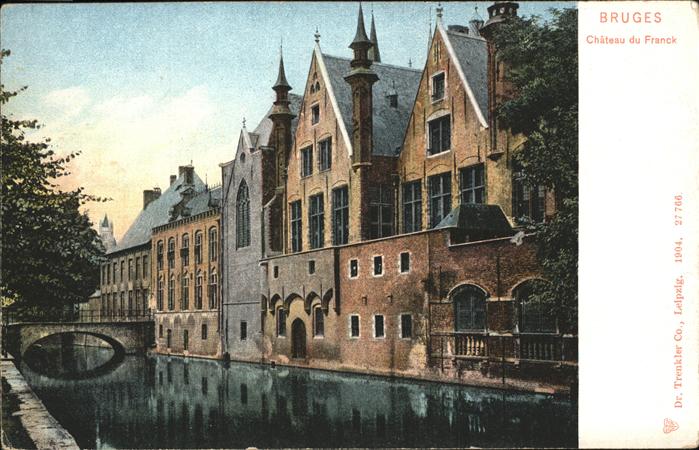 Bruges BRUGGE Belgie Chateau du Franck