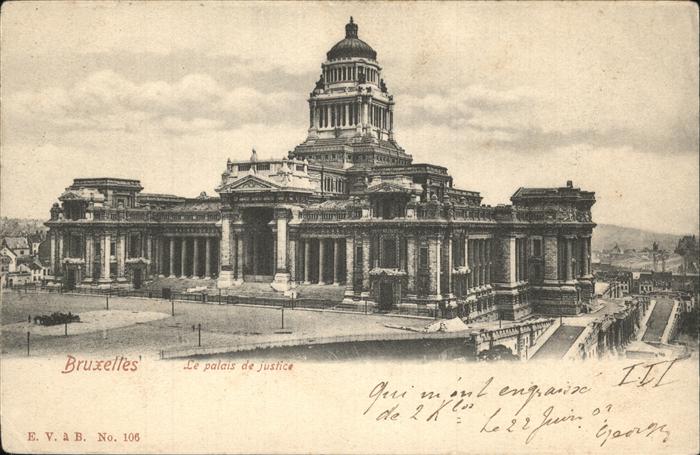 Bruessel Bruxelles Le Palais de Justice