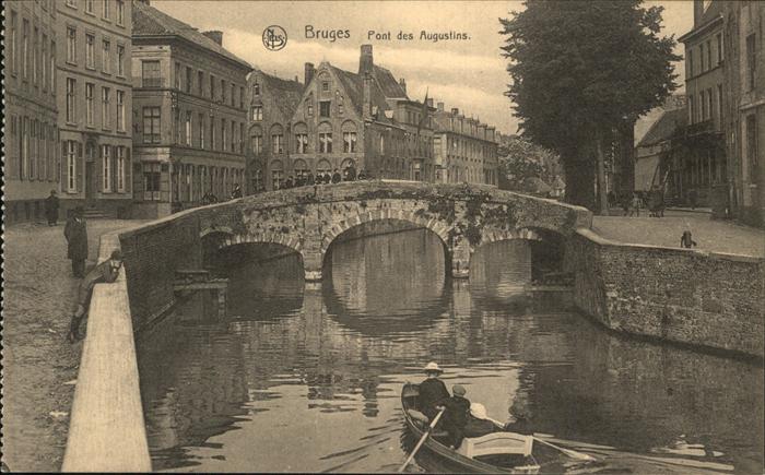 Bruges BRUGGE Belgie Pont des Augustins