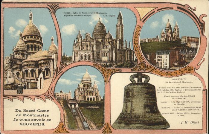 Paris Du Sacre-Coeur de Montmartre