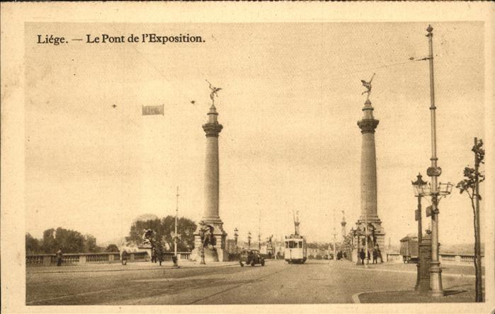 Liege Luettich Le Pont de L Exposition