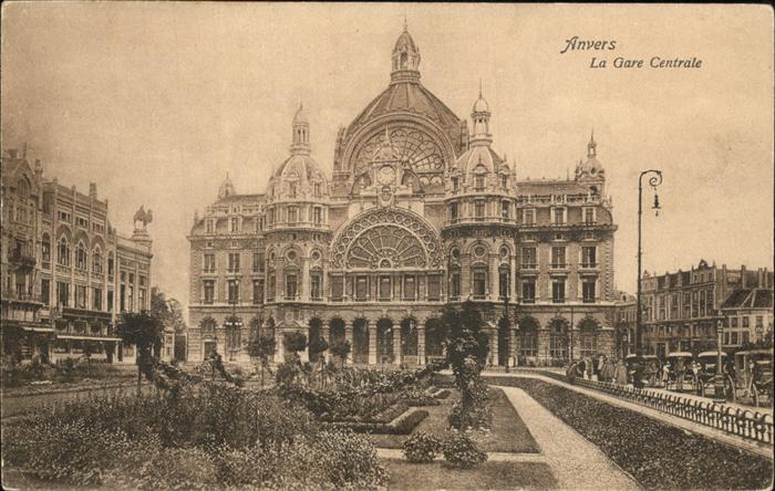 Anvers Antwerpen La gare Centrale