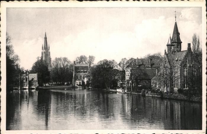 Bruges BRUGGE Belgie Minnewater