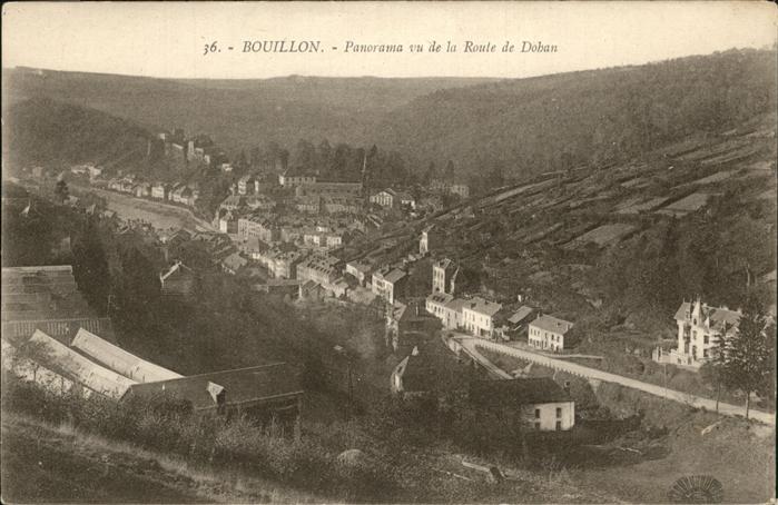 Bouillon Wallonne Route de Dohan