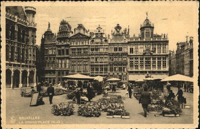 Bruessel Bruxelles La Grand Place