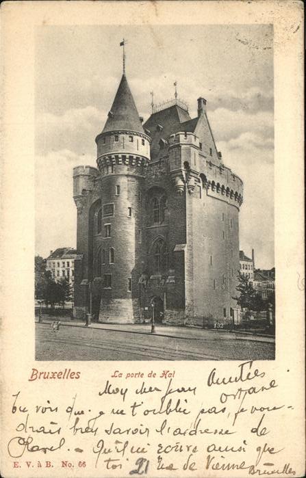 Bruessel Bruxelles La poirte de Hal