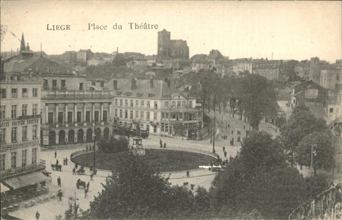 Liege Luettich Place du Theatre
