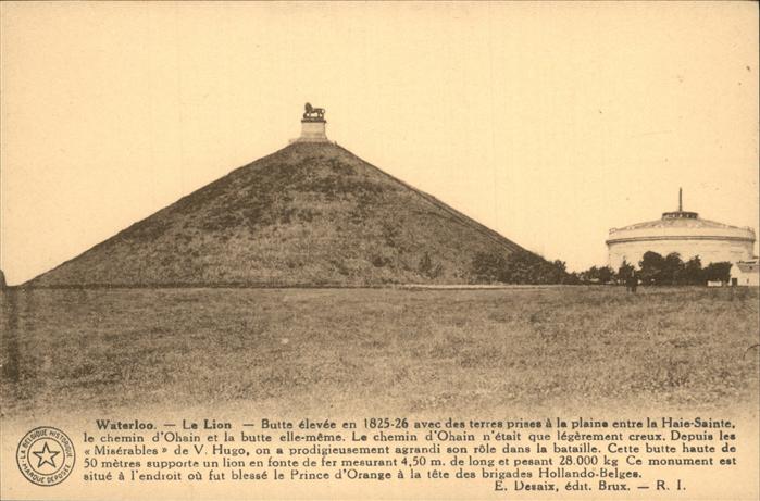 Waterloo Wallon Le Lion