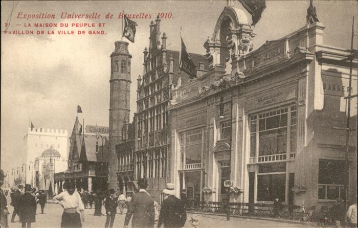 Bruessel Bruxelles La Maison du Peuple