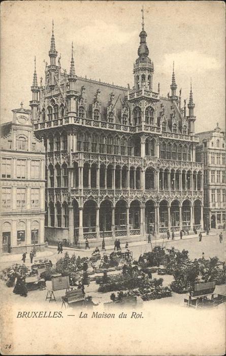 Bruessel Bruxelles La Maison du Roi
