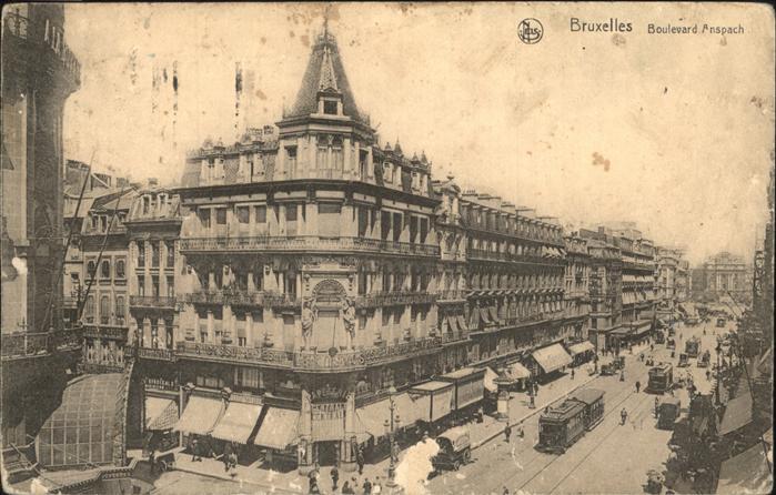 Bruessel Bruxelles Boulevard Anspach