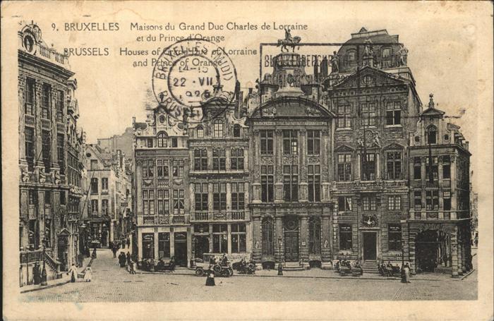 Bruessel Bruxelles Maisons du Grand Duc Charles de Lorraine