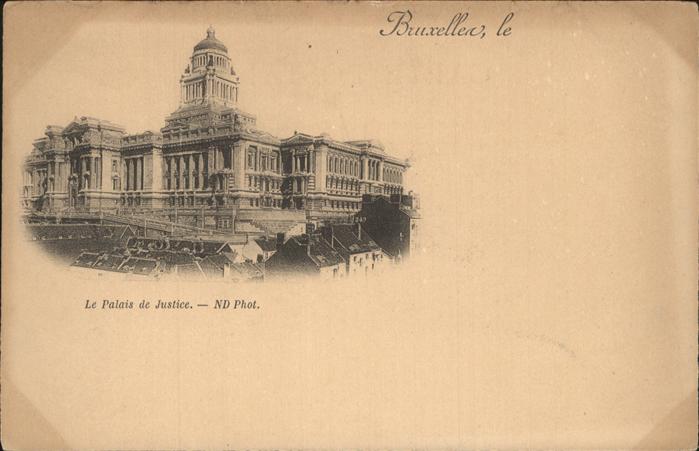 Bruessel Bruxelles Ke Palais de Justice