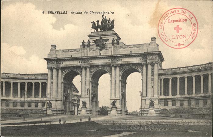 Bruessel Bruxelles Arcade du Cinquantenaire