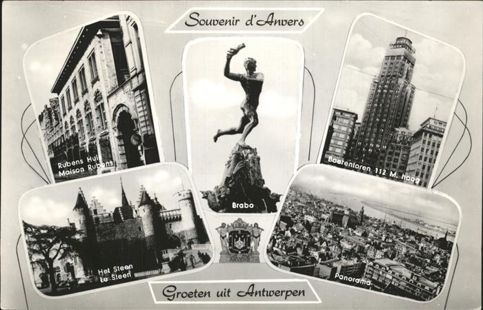 Antwerpen Anvers Brabo u.Het Steen