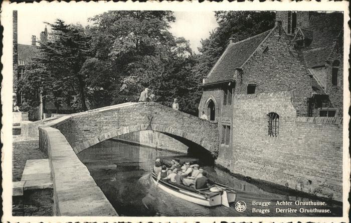 Bruges BRUGGE Belgie Achter Gruuthuuse