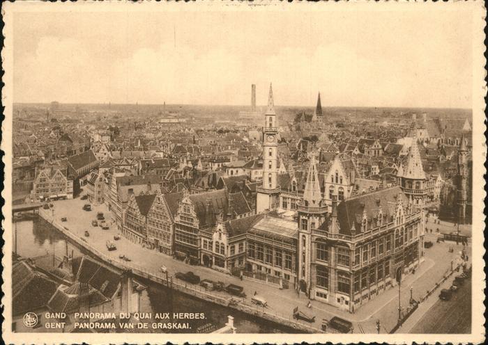 Gent Gand Flandre du Quai aux Herbes