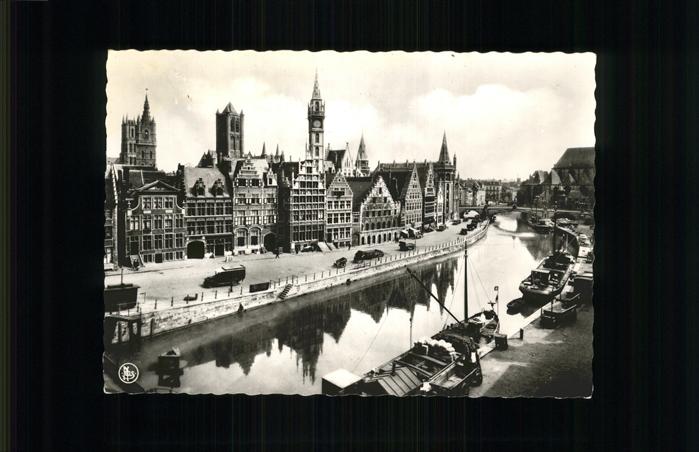 Gent Gand Flandre Graslei