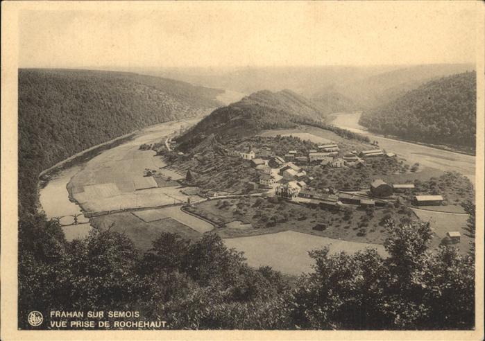 Frahan sur Semois Vue Prise de Rocheaut