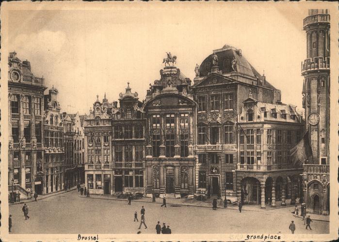 Bruessel Bruxelles Grand`Place