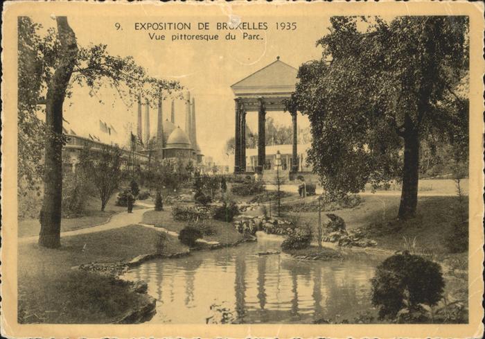 Bruessel Bruxelles Vue pittoresque du Parc