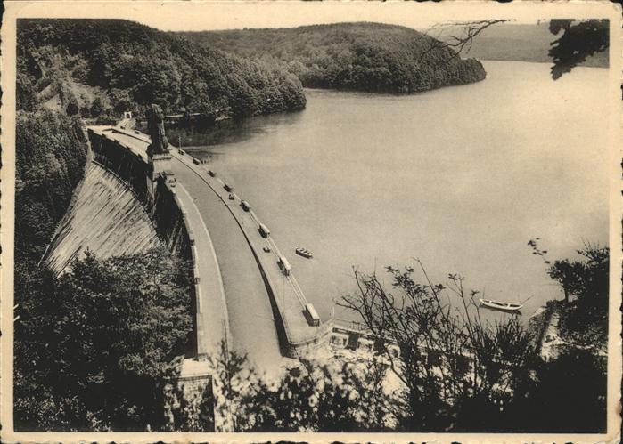 La Gileppe Le Barrage et le Lac