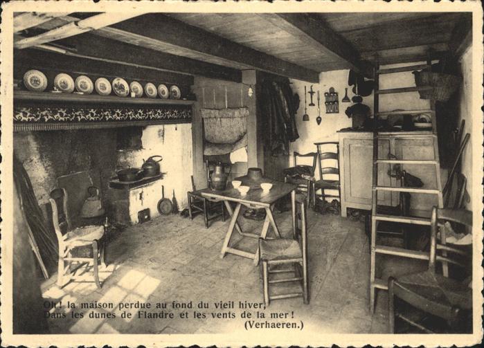 La Panne Veurne La Maison perdue au fond du vieil hiver