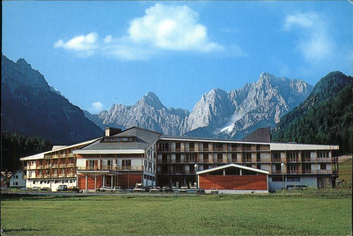 Kranjska Gora Hotel Larix mit Alpenblick