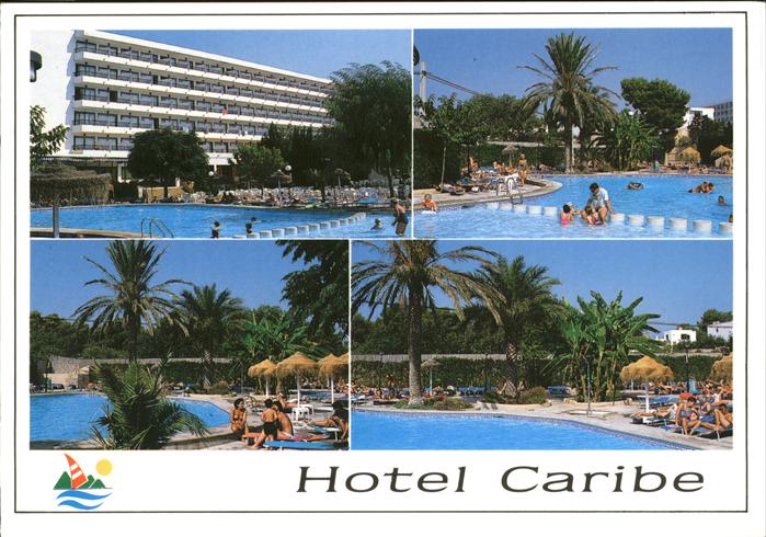Ibiza Islas Baleares Hotel Caribe Swimming Pool