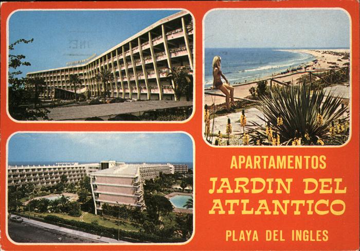 Playa del Ingles Apartamentos Jardin del Atlantico Strand