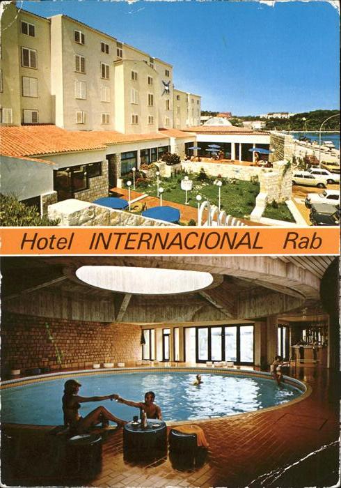 Rab Kroatien Hotel Internacional Hallenbad