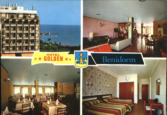 Benidorm Hotel Golden Restaurant Meerblick