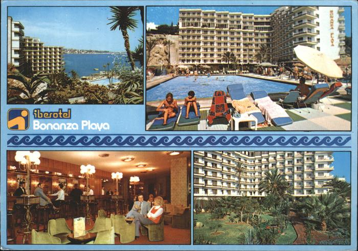 Illetas iberotel Hotel Bonanza Playa Swimming Pool Bar Meerblick