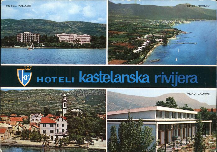Kastela Hoteli Kastelanska Rivijera Fliegeraufnahme